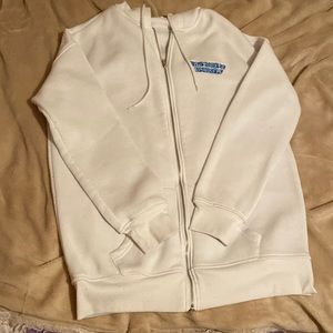 White zip up sun tarot